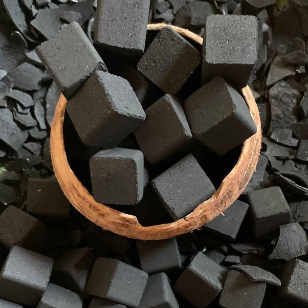 charcoal briqquet