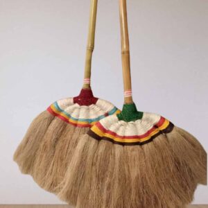 coconut fiber broom