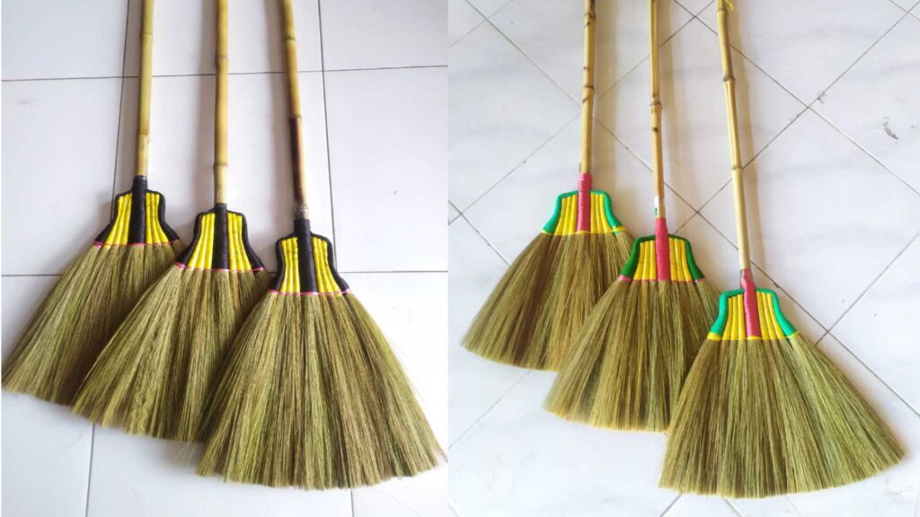 Eco friendly broom manufacturing for home and garden use
