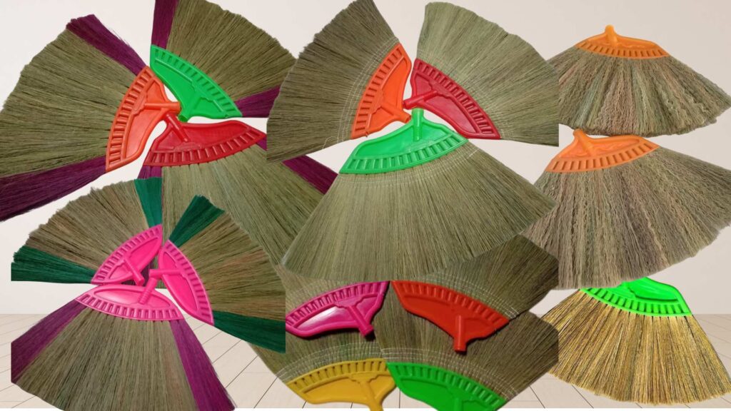 Grass broom manufacturers in Indonesia supporting wholesalers and distributors