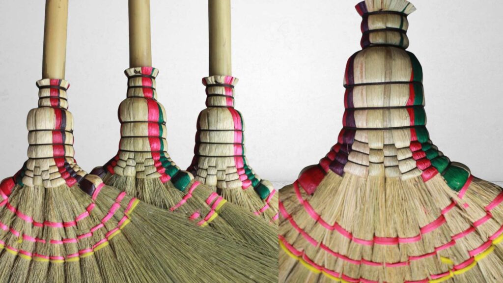 Grass broom export for wholesale and bulk buyers
