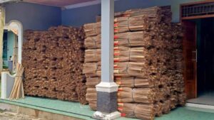 Coconut leaf stick supplier offering eco-friendly coconut leaf sticks for cleaning tools