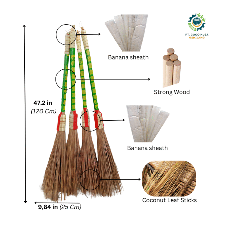 Coconut leaf stick supplier exporting natural coconut leaf sticks for international markets