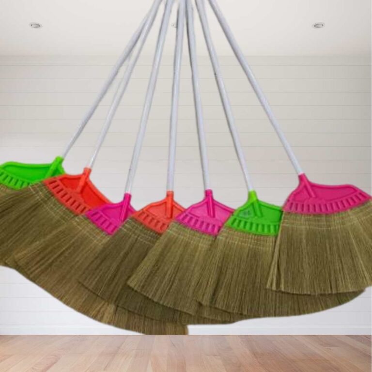 Grass broom manufacturers in Indonesia offering handmade grass brooms for cleaning tools