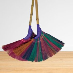 Grass broom manufacturer producing natural grass brooms for domestic and export markets