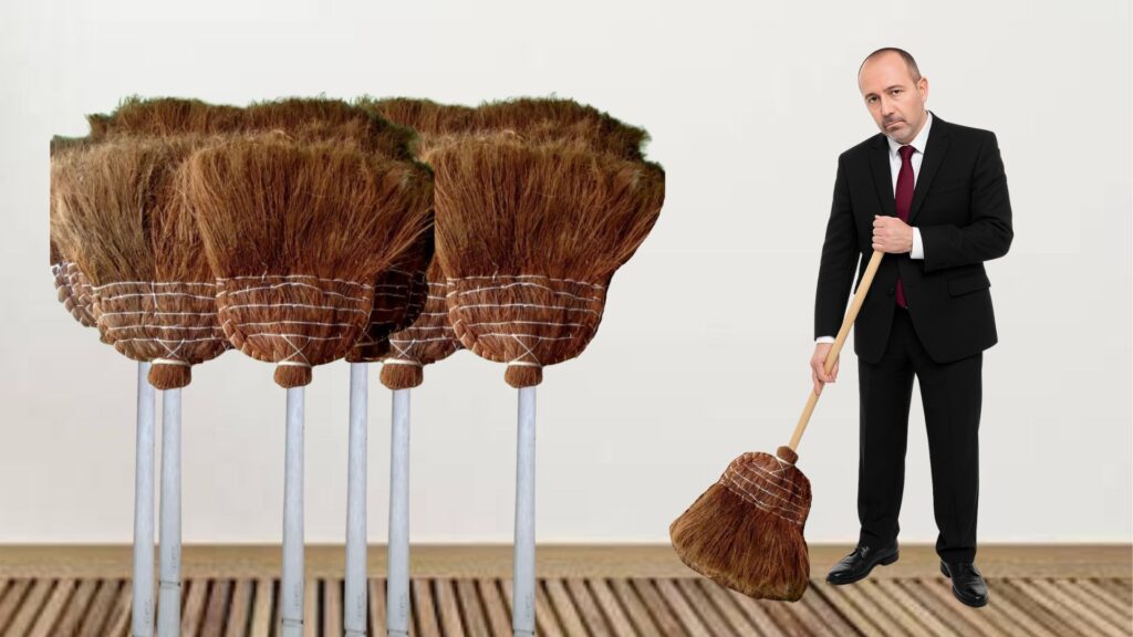 Coir broom supplier exporting coir brooms to international markets