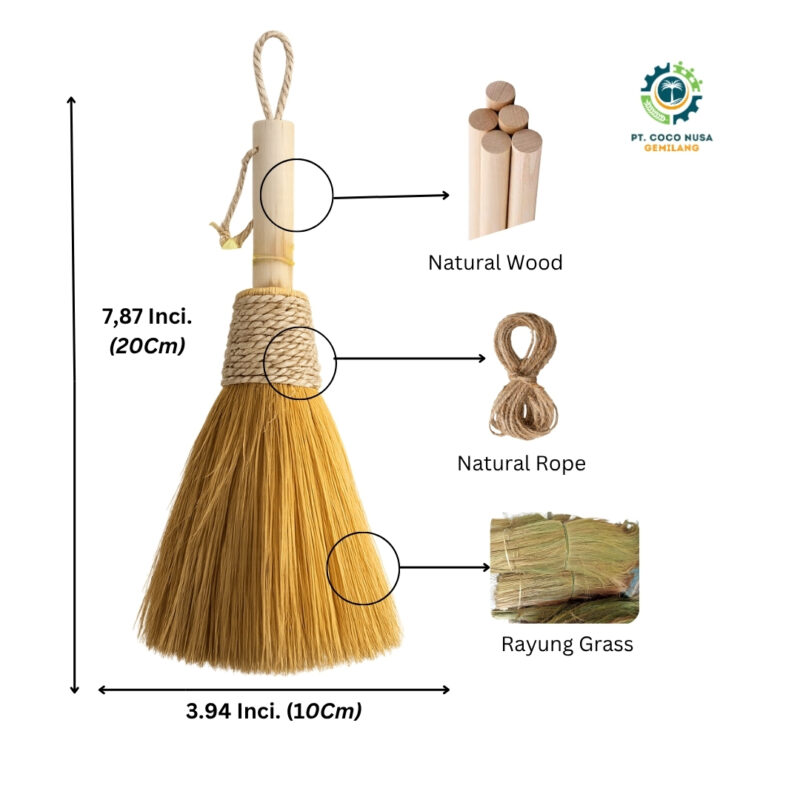 hand brooms natural
