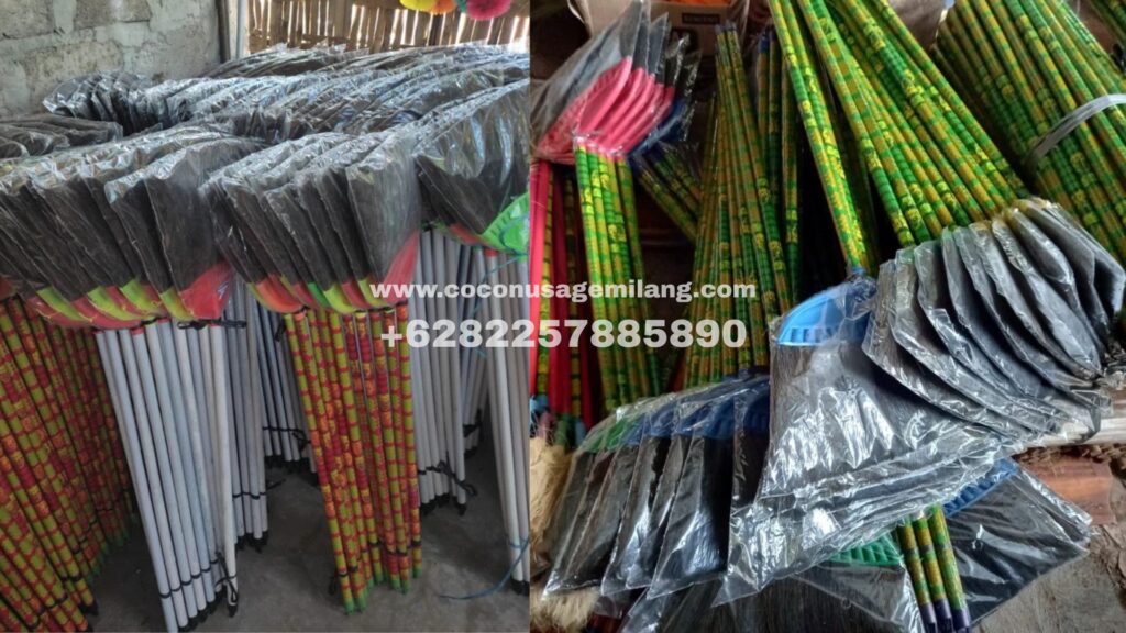garden broom with long handle