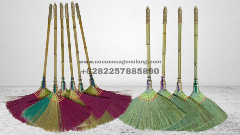 Straw broom crafts