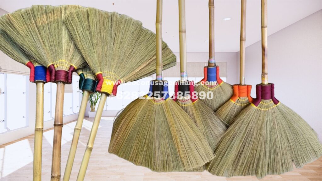 Straw broom crafts