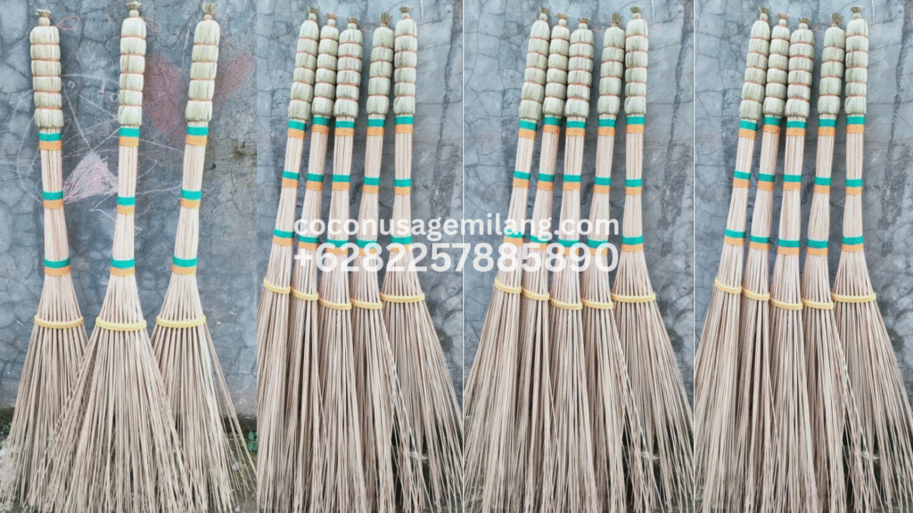 Bamboo broom 