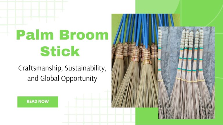 palm broom stick