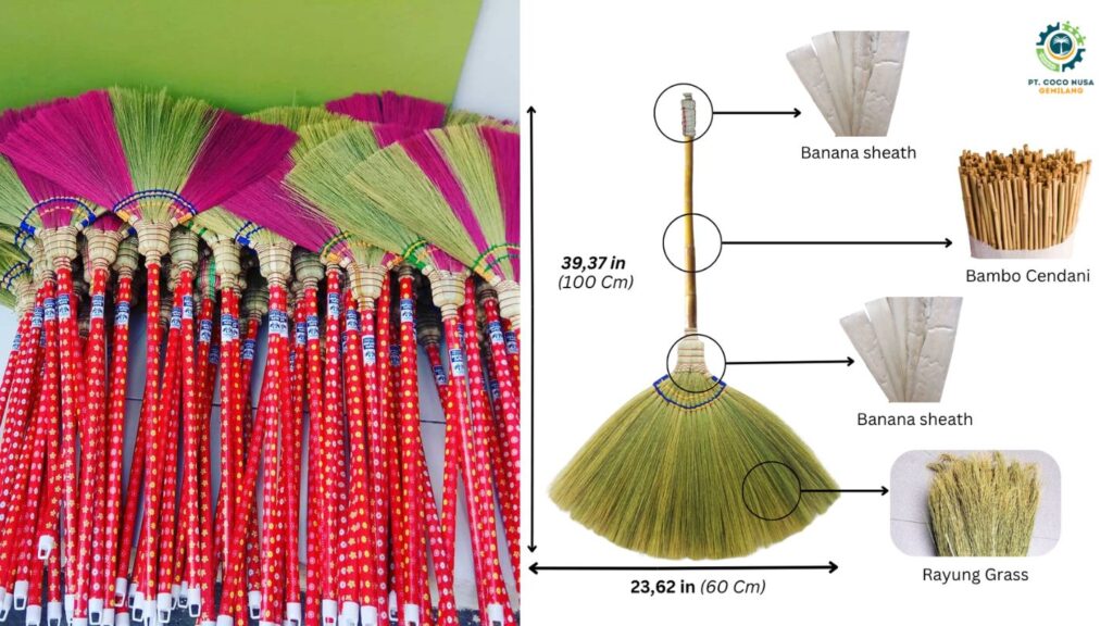 Broom manufacturing process