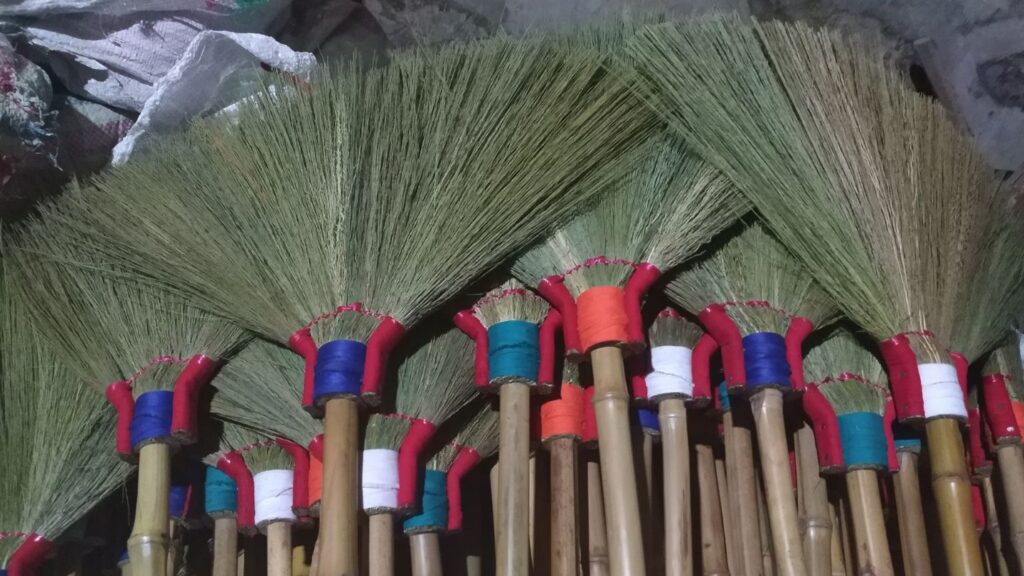 Pengrajin sapu Muntilan berkualitas