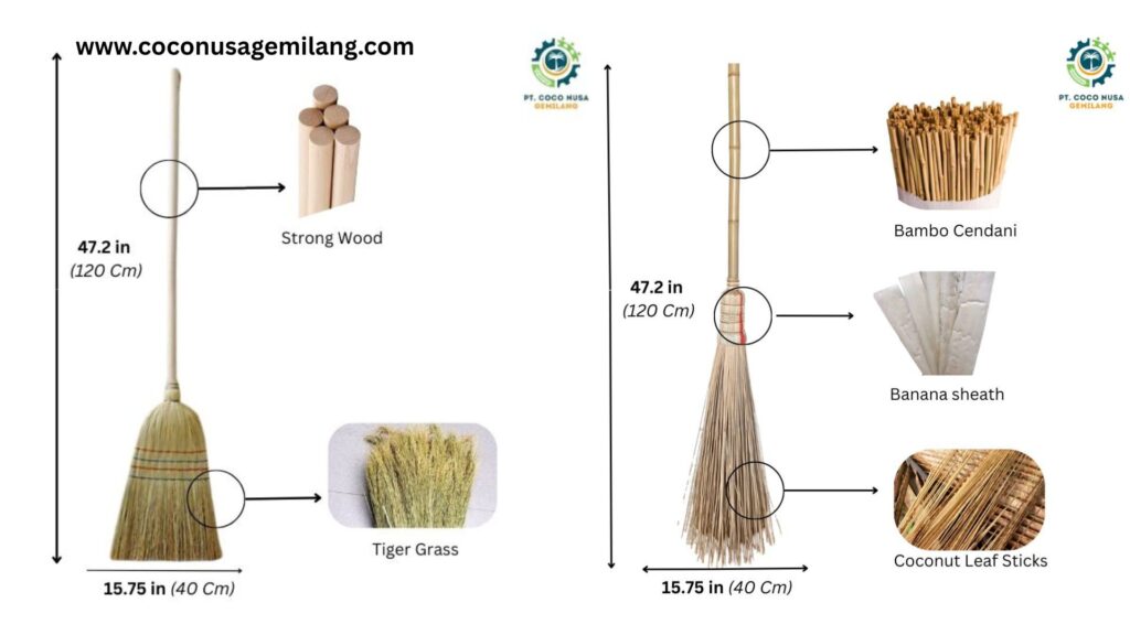 Sustainable broom wholesale