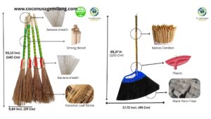 Manufacturer ng walis tambo export na may consistent na kalidad