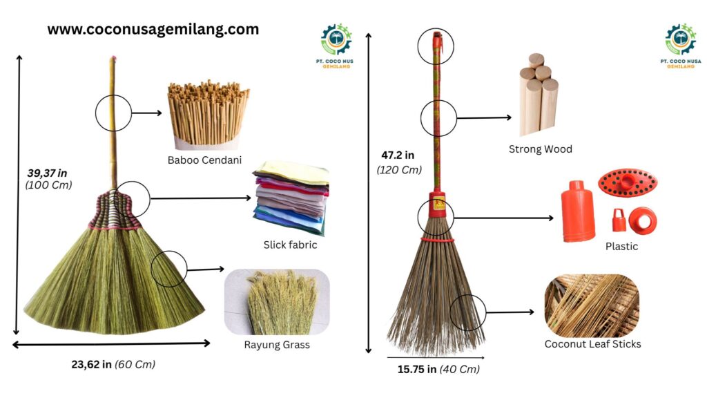 Sustainable broom for home