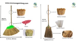 Sustainable broom Indonesia