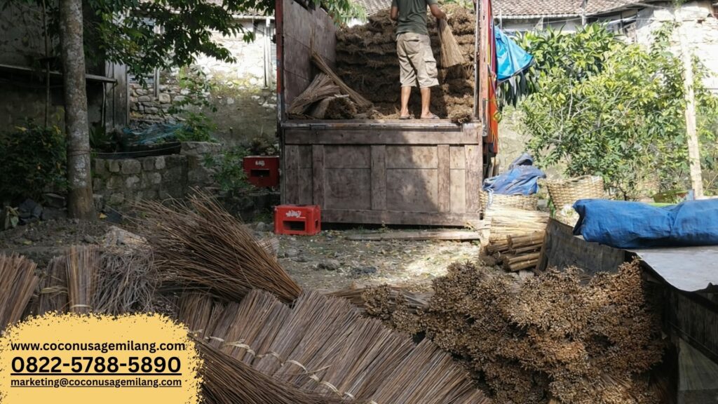 Leaf Stick Supplier Indonesia for Export Quality Brooms