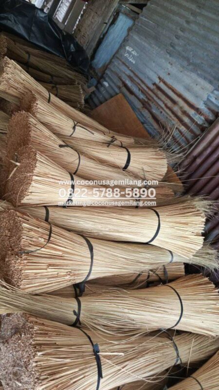 Traditional Palm Stick Broom