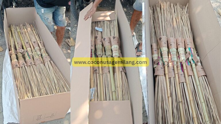Ekel broom natural material