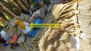Natural sustainable broom