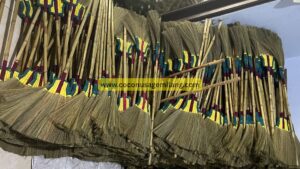 Sustainable handmade broom